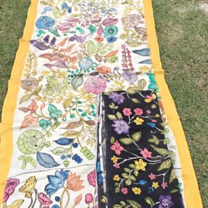 Pure Pen kalamkari Bangalore Silk